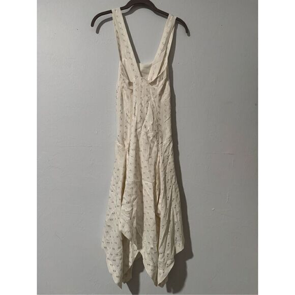 Club Monaco seanell flare ivory silver metallic design 0 - Picture 6 of 8